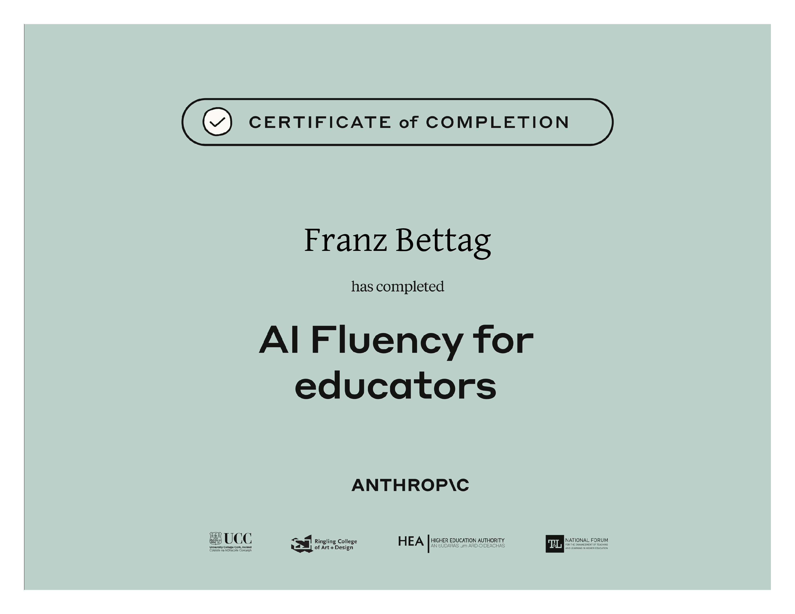 AI Fluency for Educators