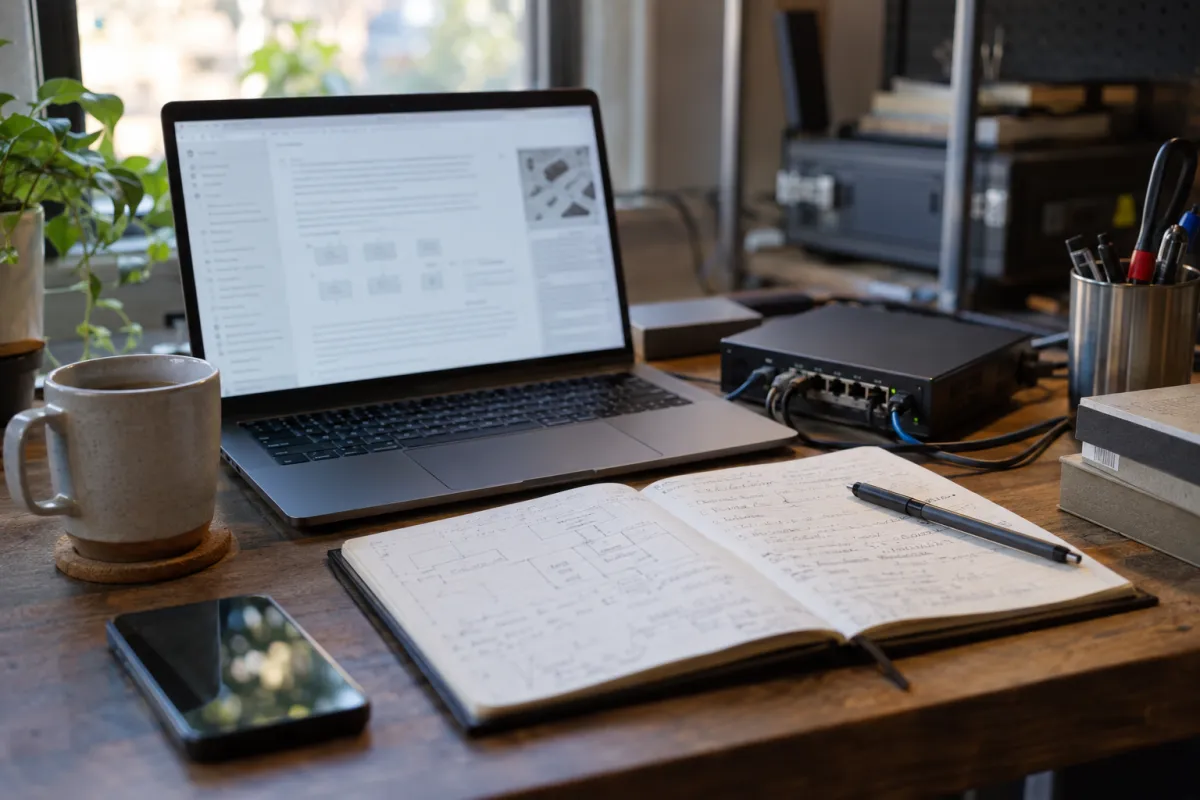 Illustrative workspace for documented security research